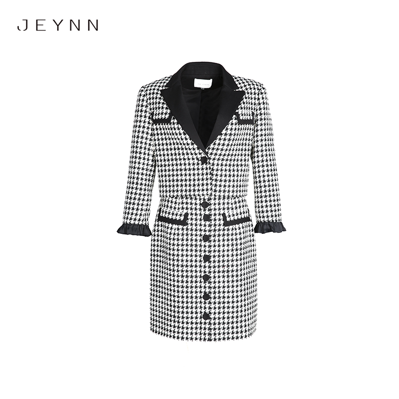 CHRISTINE JEYNN千鸟格套装